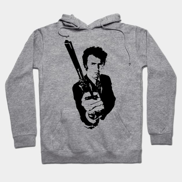 Dirty Harry Hoodie by JorgeHigginsDesigns